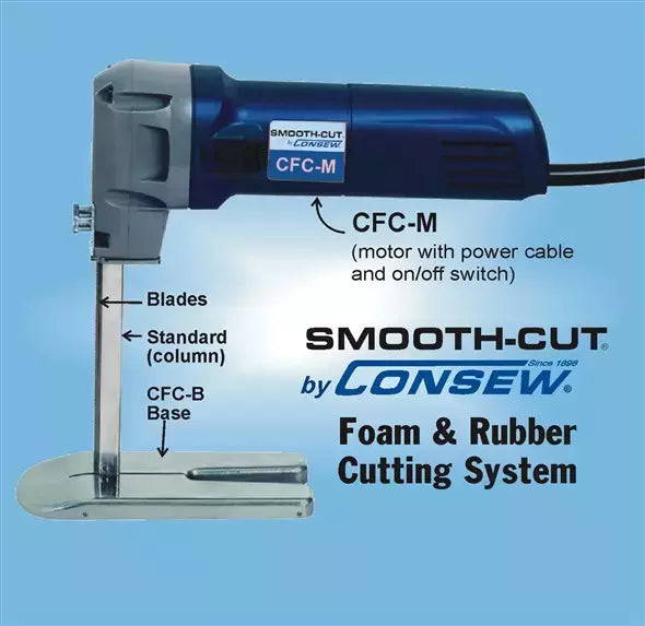 Foam & Rubber Cutting System Heavy-Duty Precision for Material Thickness - 3" to 12"