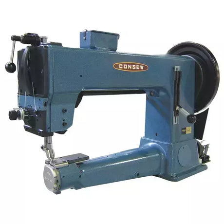 Industrial Sewing Machine Heavy-Duty Cylinder Bed for Long Arm Work - Consew 2050 16.5"
