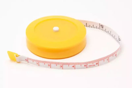 Retractable Measuring Tape Compact Tailor's Tape - 60 in Fiberglass
