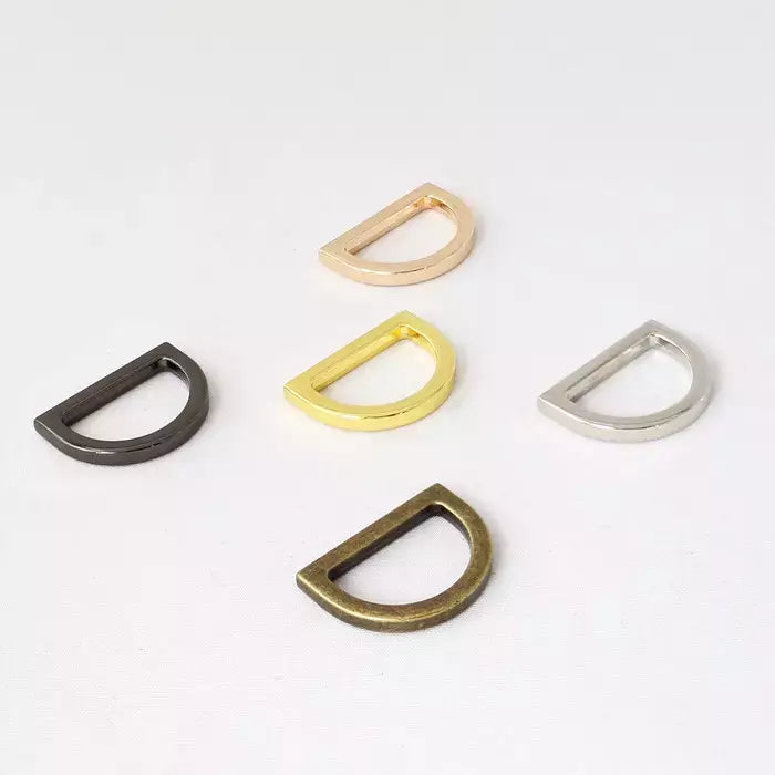 D-Ring Metal Flat Cast Heavy-Duty for Bags & Leather - 19MM to 50MM