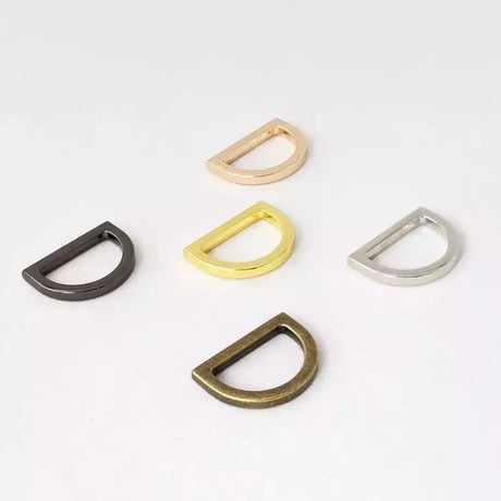 D-Ring Metal Flat Cast Heavy-Duty for Bags & Leather - 19MM to 50MM