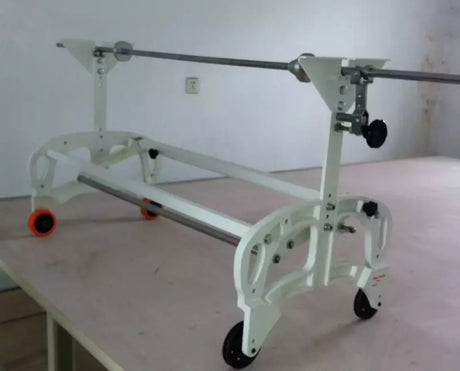 Manual Fabric Spreader Expandable Heavy-Duty for Cutting Tables - 48" to 72"