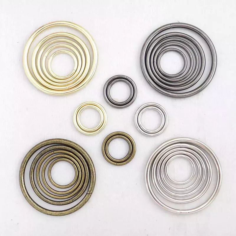 O-Ring Welded Metal Ring Durable Hardware for Bags & Straps