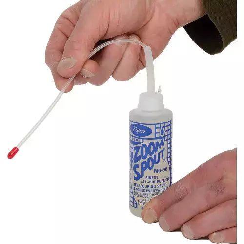 Sewing Machine Oil Zoom Spout Oiler High-Performance Lubricant - 4 oz