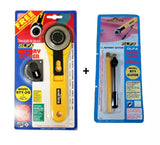 45mm Heavy-Duty Rotary Cutter for Fabric, Quilting & Craft - OLFA RTY-2/G