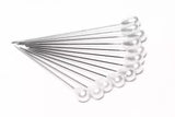 Pearl Head Pins Teardrop Design for Floral Work - 2-1/4 to 2-3/4 in