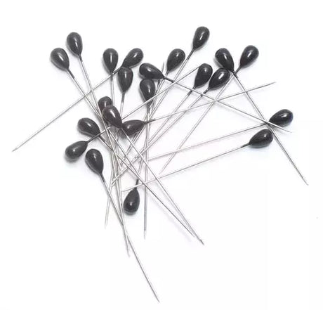 Pearl Head Pins Teardrop Design for Floral Work - 2-1/4 to 2-3/4 in