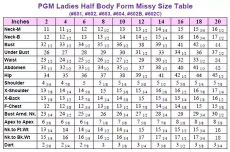 Dressmaker Form with Hip Professional Pinnable Adjustable - Size 4/6
