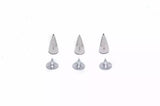 Spiked Rivets Decorative Metal Hardware for Bags & Leather - 6mm