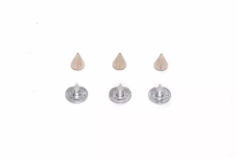 Spiked Rivets Decorative Metal Hardware for Bags & Leather - 6mm