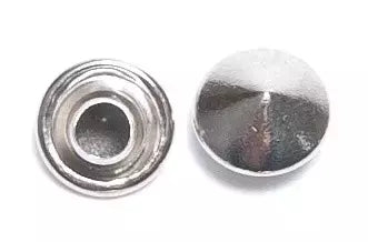 Round Dome Metal Rivets Durable for Bags, Leather & Denim - 4mm