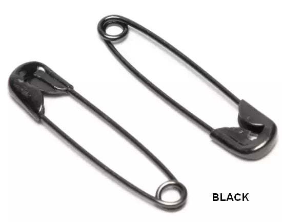 Safety Pins Hardened Steel Durable for Sewing and Craft Use - Assorted Sizes