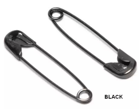 Safety Pins Hardened Steel Durable for Sewing and Craft Use - Assorted Sizes