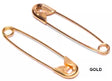 Safety Pins Hardened Steel Durable for Sewing and Craft Use - Assorted Sizes