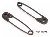 Safety Pins Hardened Steel Durable for Sewing and Craft Use - Assorted Sizes