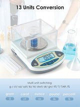 Digital GSM Scale Precision Balance for Fabric, Paper & Cardboard - 2000g/0.01g