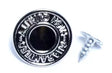 Jean Button Rivets Text Design Heavy-Duty for Denim, Leather & Canvas - 5 Finishes