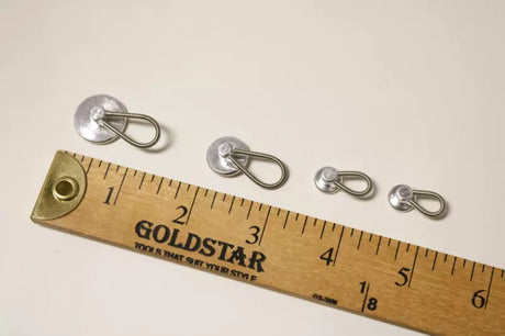 Button Expanders Clip-On Comfort for Collars and Waistbands - 8 pc