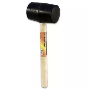 Rubber Mallet Heavy-Duty for Grommet and Snap Setting - 12oz