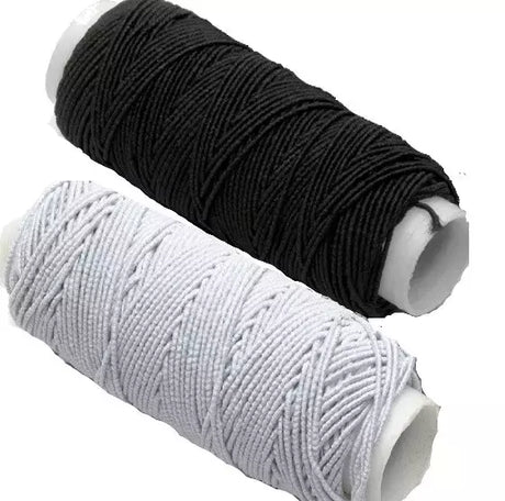 Elastic Thread Stretch Sewing Thread for Shirring & Smocking - 30 Yards