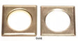 Curtain Grommets Heavy-Duty Brass Square #12 for Drapery - 1-9/16"