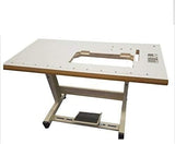 Industrial Sewing Table Heavy-Duty Adjustable Frame for 7" or 9" Bed - New-Tech 607-ZL