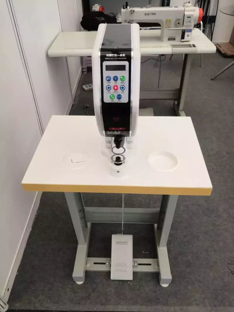 Industrial Servo Press for Grommets, Snaps & Rivets - 110/220V