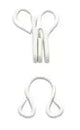 Hook & Eye Fastener Sets Secure Closure for Garments - 144 Set Pack