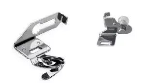 Hemmer Foot Bias Binder Edgestitcher Set for Low Shank Sewing Machines - Snap-On Shank