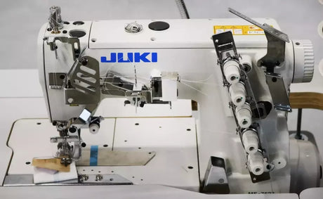 Coverstitch Industrial Sewing Machine 3-Needle for Knitwear - JUKI MF-7523