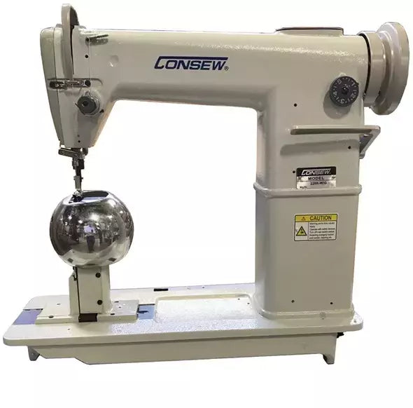 Industrial Sewing Machine Post Bed Lockstitch for Wig and Hat - Consew 228R-WIG