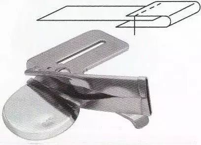 Tape Binder Raw Edge Attachment for Industrial & Home Sewing Machines - #100LS