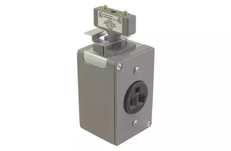 Electro-Rail Plug-In Jack Non-Fusible 2-Pole 15 Amp - NEMA 5-15R