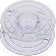 Brother Bobbins Clear Plastic High-Quality for Brother & Baby Lock Machines - 3/8" Depth