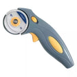 Rotary Cutter Titanium Bonded Blade with Safety Shield for Fabric Cutting - 45mm