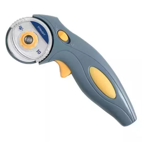 Rotary Cutter Titanium Bonded Blade with Safety Shield for Fabric Cutting - 45mm