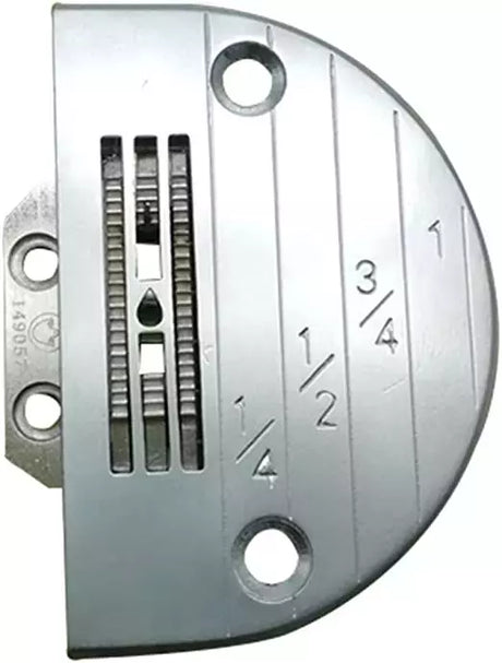 Needle Plate Feed Dog Combo for Industrial Lockstitch Machines - Heavy-Duty