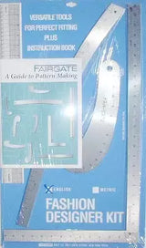 Fashion Designer Rule Kit with 4 Rulers for Pattern Making - Fairgate