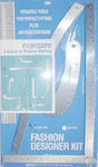 Fashion Designer Rule Kit with 4 Rulers for Pattern Making - Fairgate