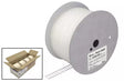 Plastic Staples Clear 1/2" Heavy-Duty for Avery Dennison ST9000 - 25,000 Count