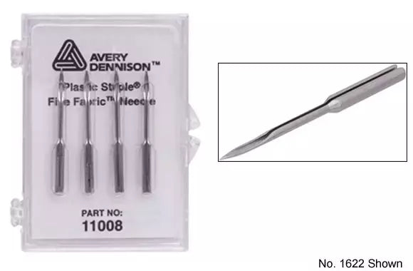 Fabric Needles Ultra Fine for Avery Dennison ST9000 Attacher - 4 Pack