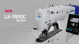 Bartacking Industrial Sewing Machine Computer Controlled High-Speed for Heavy-Duty Sewing - JUKI LK-1900-C