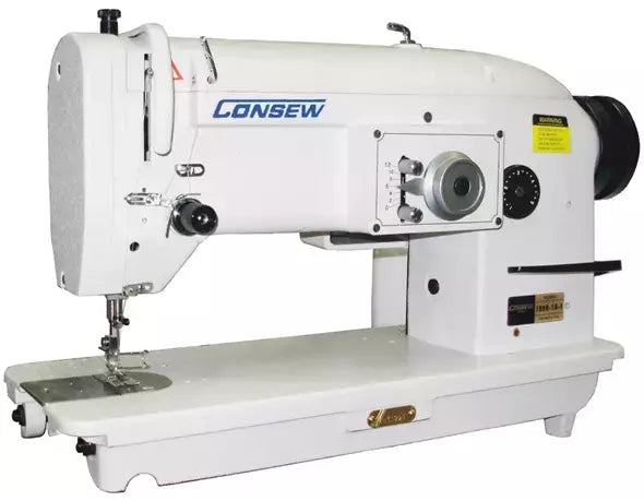 Industrial Sewing Machine Consew 199R-1A-1 Zig-Zag Lockstitch with Servo Motor