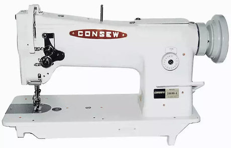 Industrial Sewing Machine Heavy-Duty Triple Feed for Upholstery - Consew 206RB-5