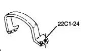 Carrying Handle for Eastman Straight Knife Cutting Machines - 22C1-24