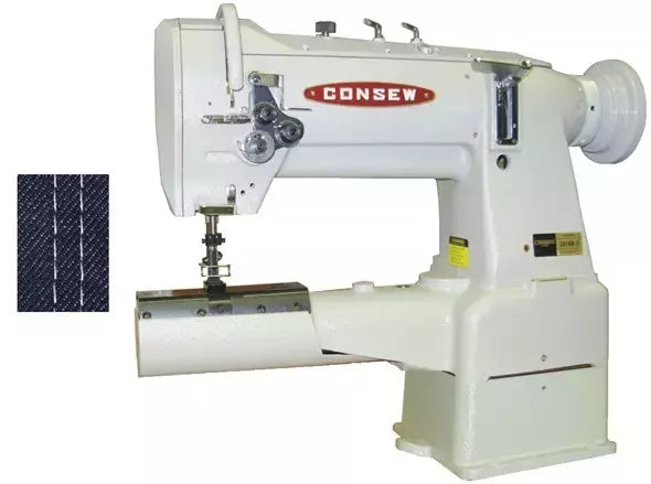 Industrial Sewing Machine Heavy-Duty 2 Needle Walking Foot - Consew 387RB-2