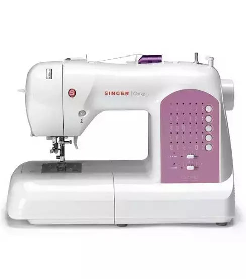 Electronic Sewing Machine Automatic Needle Threader for Quilting - Singer 8763 Curvy