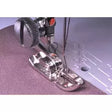 Presser Foot 3-Way Hinged Zipper Cording Straight Stitch for Low Shank Machines