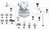 JUKI AMS-210/221/224 Spare Parts Kit Heavy-Duty for Industrial Sewing Machines - ENH*