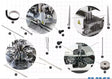 JUKI APW-895/896 Spare Parts Kit Heavy-Duty Replacement Kit for Industrial Sewing Machine